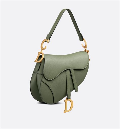 green dior saddle bag.